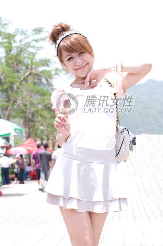 夏日长发girl清爽绝美束发