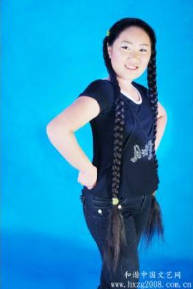 四川攀枝花小长发女张诗琪