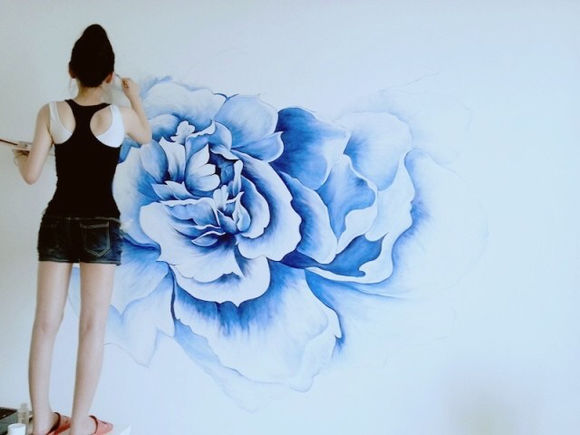 Yue Yinghan has 1.7 meters long hair and likes drawing